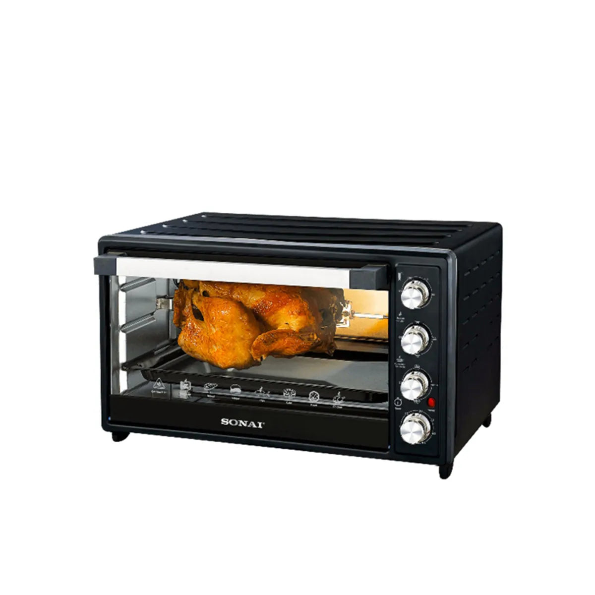 سوناى Oven-Plus X-Large Convection Oven SH-4220، 2000 Watt، 45L، 60 min timer SH-4220 سوناى Oven-Plus X-Large Convection Oven SH-4220، 2000 Watt، 45L، 60 min timer SH-4220